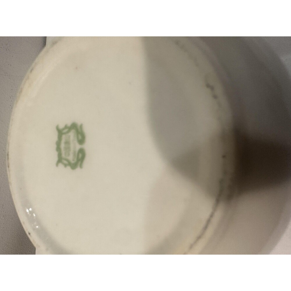 Vintage Mushroom Soup Recipe Large White Ceramic Soup Mug Retro Kitchen Decor - Picture 2 of 3